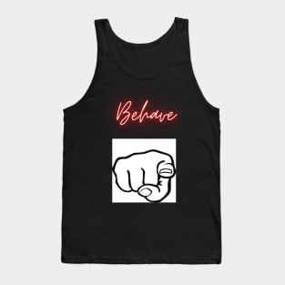 Behave Art Tank Top